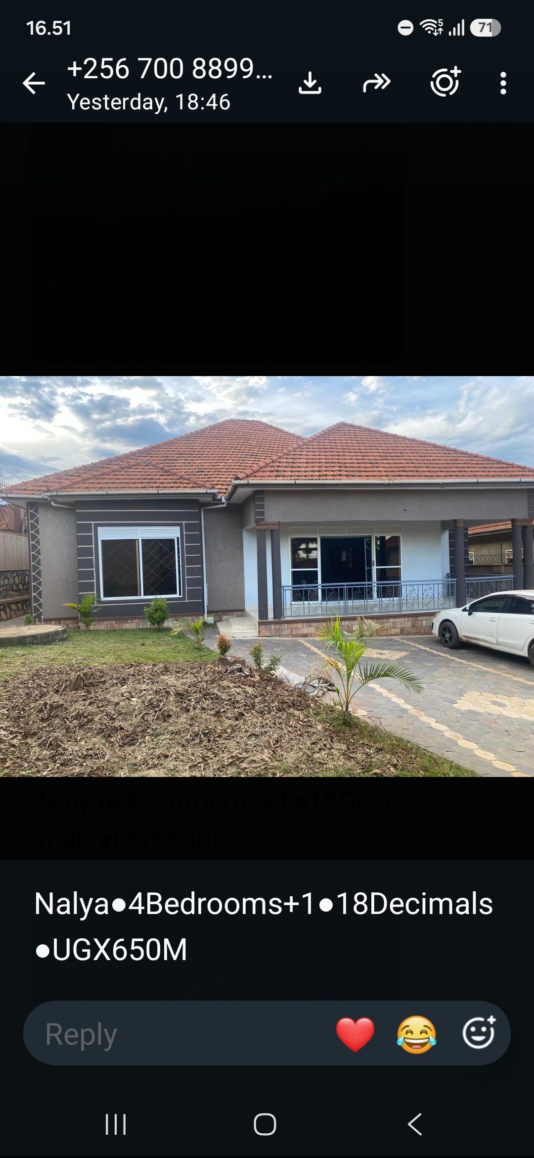 4-Bedroom Home Plus Guest Room – Naalya | UGX 650,000,000 — photo 1